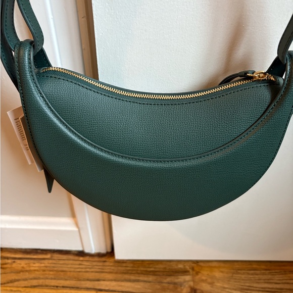 BNWT POLENE NUMERO DIX Green Leather Crossbody Bag - Picture 5 of 9